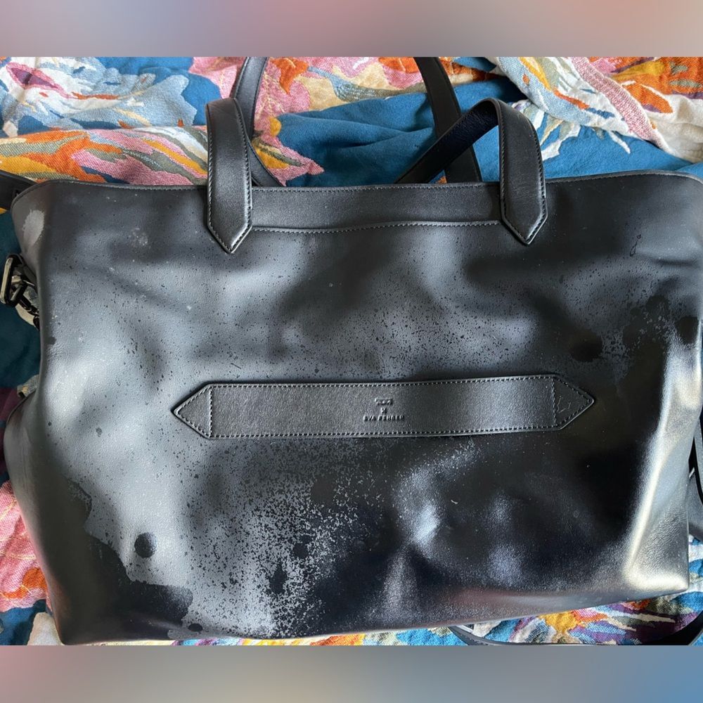 Tumi x Eva Fehren limited edition carry on bag.